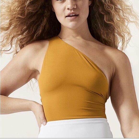 ATHLETA SUTRA ONE  SHOULDER BODY SUIT - Picture 1 of 6